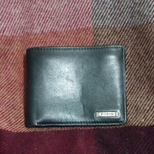Fossil Black Leather Wallet